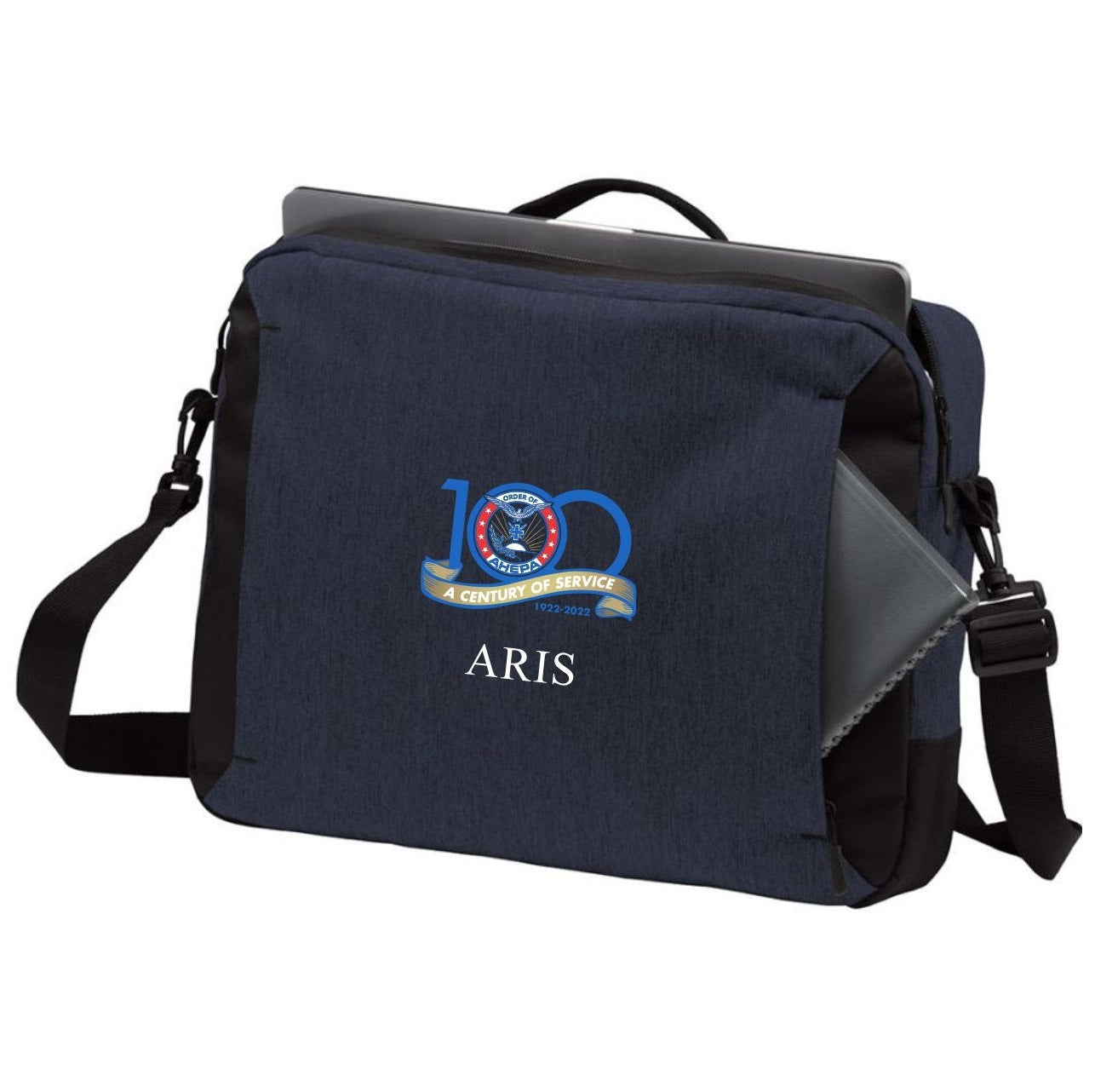 Messenger Briefcase - Navy Heather