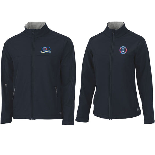 Men's and Ladies Soft Shell Jacket - Navy