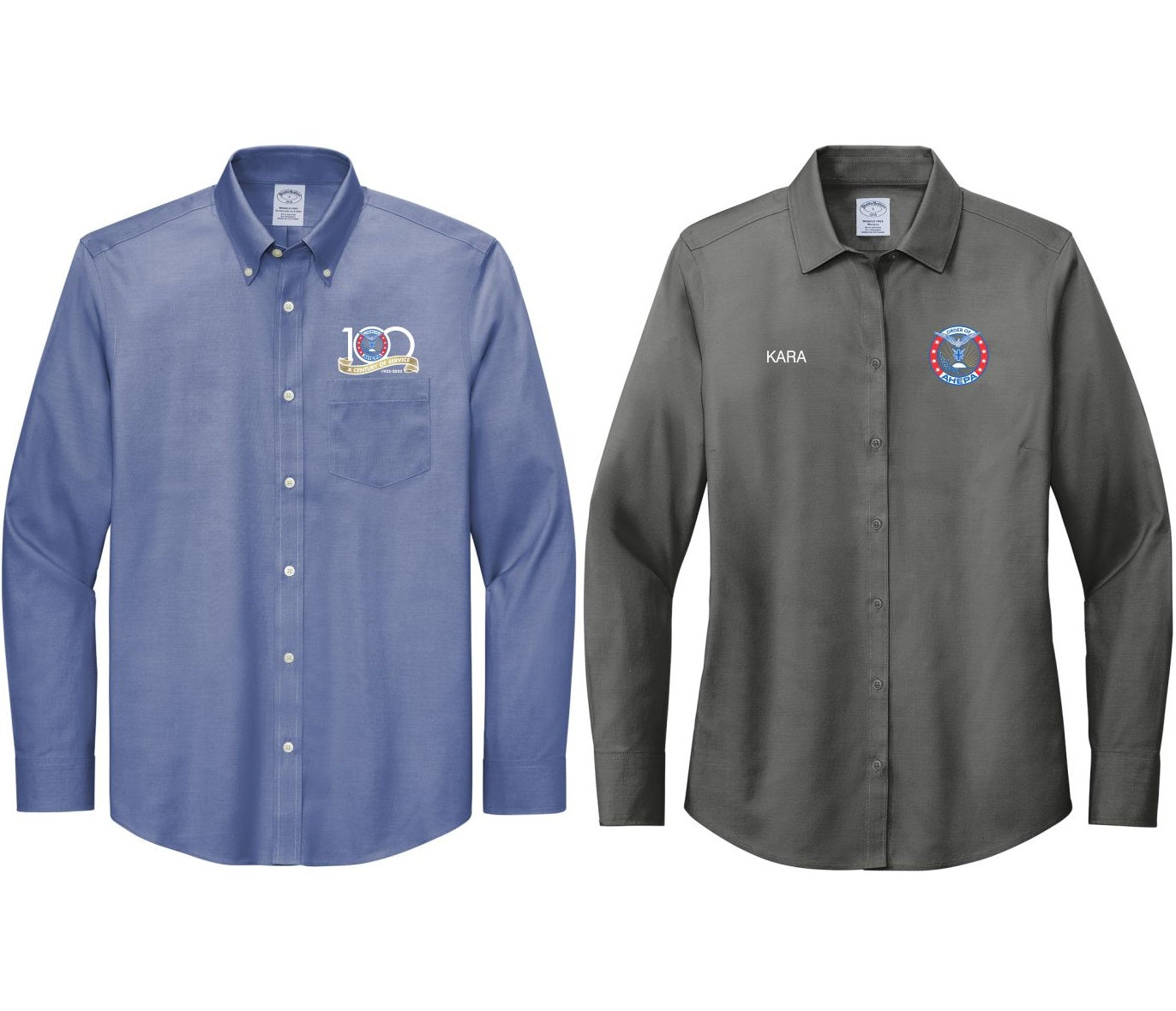 Brooks Brothers Men's and Ladies Wrinkle-Free Stretch Shirt